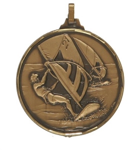 Embossed Windsurfing Medals