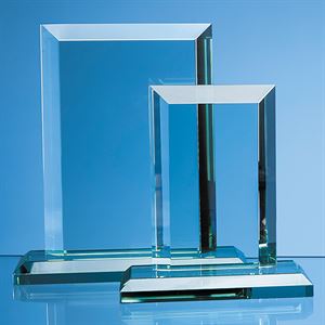 Jade Glass Mitred Rectangle Award - VGJ1170