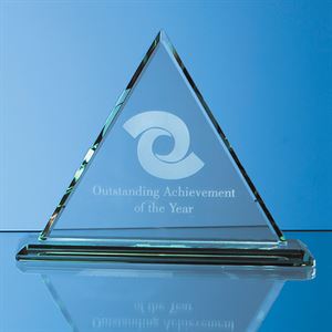 Jade Glass Pyramid Award - VGJ37012