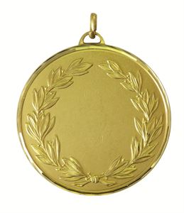 Gold Faceted Caesar Medal (size: 50mm and 60mm)- 5575F