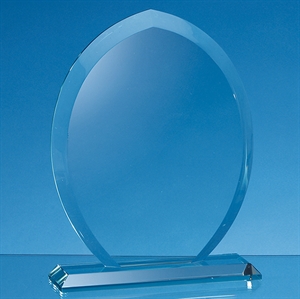 Jade Glass Tear Drop Award - FC172/ FC173/ FC174