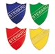 Steward Metal School Shield Badge