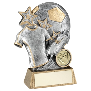 Tri-Star Silver Football Award - RF561