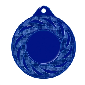 Impact Budget Radial Colour Medal (size: 50mm) - M9312BU Blue