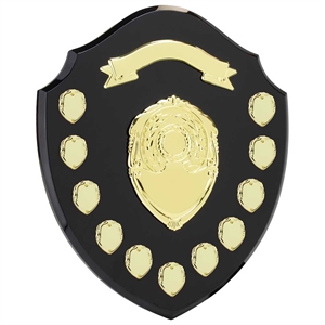 Mountbatten Black Annual Shield - SH24044D 11 Years