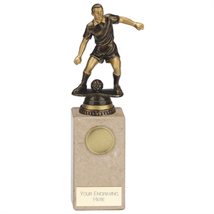 Cyclone Football Player Award Antique Gold - TR24551E