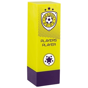 Prodigy Tower Players' Player Football Award Yellow & Purple - PX24322A