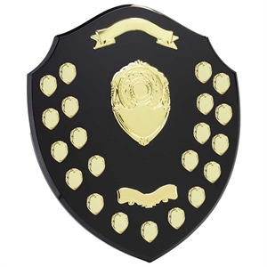 Mountbatten Black Large Annual Shield - SH24044E