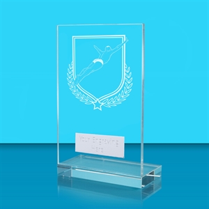 Achievement Diving Glass Award - AFG024-SWIM4