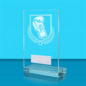 Achievement Boxing Glass Award - AFG024-BOX5
