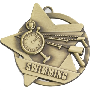 Empire Star Swimming Medal - SM2G Gold