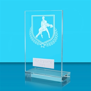 Achievement Ballroom Glass Award - AFG024-DAN7