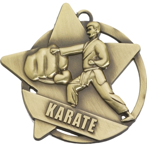 Empire Star Karate Medal - SM21G Gold