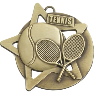 Empire Star Tennis Medal - SM8G Gold