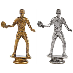 Male Table Tennis Trophy Figure Top - T.6856 and T6857