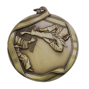 Cinta Martial Arts Medal - MS611AG Gold