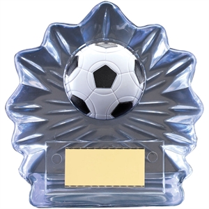 Star Clear Acrylic Football Award - 335A/ 335B