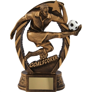 Swirl Top Goalscorer Football Trophy - RFST8038