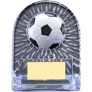 Clear Acrylic Football Award - 336