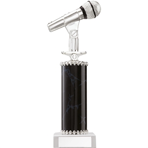 Microphone Column Trophy - 1283