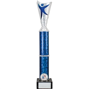 Blue Dance Tower Trophy - 1780