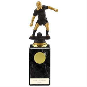 Cyclone Football Player Award Black & Gold - TR24557E