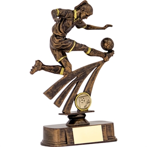 Lazermade Ladies Striker Football Trophy - FG3231DBG/ FG3233DBG/ FG3235DBG/ FG3237DBG