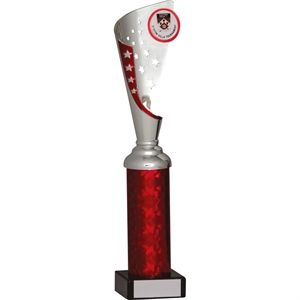 Silver Tempest Star Trophy Red - 1763