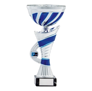 Dominion Silver Trophy Cup Blue - 1788