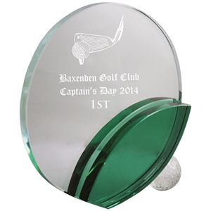 Daphne Circle Golf Glass Award - GT709