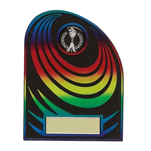 Strobe Rainbow Plaque  - PP06RB