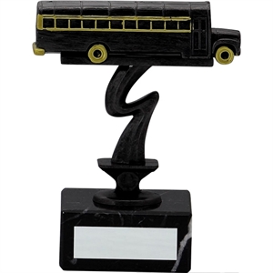 Bus Trophy Antique Silver- 1486U