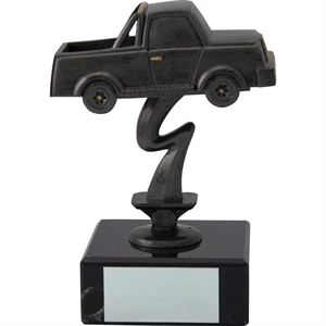 Truck Trophy Antique Silver - 1486L