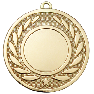 Atlas Wreath Medal (size: 50mm) - M9459.01 Gold