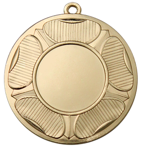 Tudor Rose Medal (size: 50mm) - M9458.01 Gold