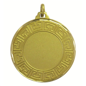 Gold Faceted Athena Medal (sizes: 42mm) - 555542FG