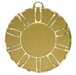 Gold Faceted Aon Medal (size: 50mm) - 258250FG