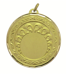 Gold Faceted Roman Medal (size: 50mm) - 572550FG