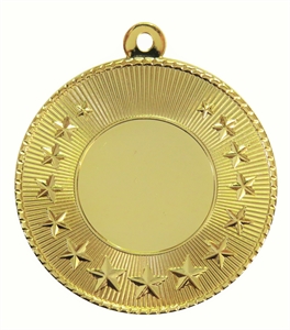 Gold Economy Star Medal (size: 50mm) - 700650EG