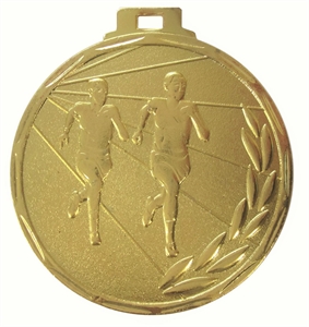 Gold Budget Athletics Ray Medal (size 50mm)- 790250EG