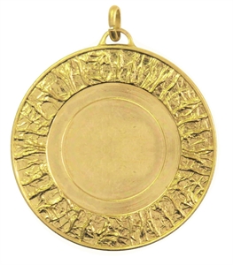 Gold Glacier Bright Finish Medal (size: 50mm) - 580850EG