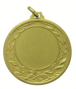 Gold Quality Wreath Medal (size: 42mm) - 540542EG