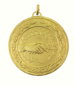 Gold Laurel Economy Fair Play Medal (size: 50mm) - 401350EG