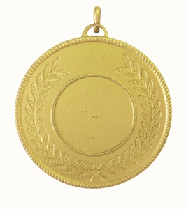 Gold Quality Laurel Surround Medal (size: 50mm) - 582050EG