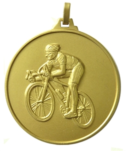 Gold Economy Cycling Medal (size: 52mm) - 19652EG