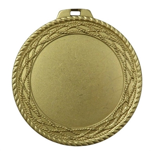 Gold Quality Rope Medal Large (size: 70mm) - 584570EG