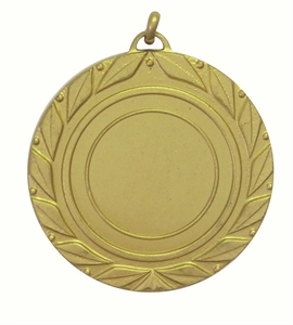 Gold Quality Laurel Leaf Medal (size: 50mm) - 570550EG