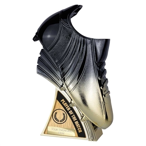 Power Boot Player of the Match Football Award Black & Gold - PM25398