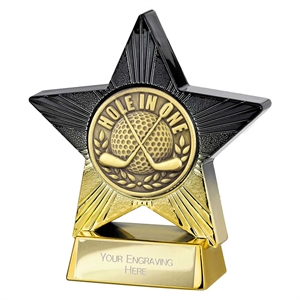 Superstar Hole In One Golf Award - PA25360A