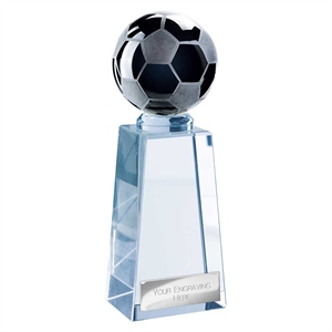 Cataclysm Football Crystal Award - CR25119